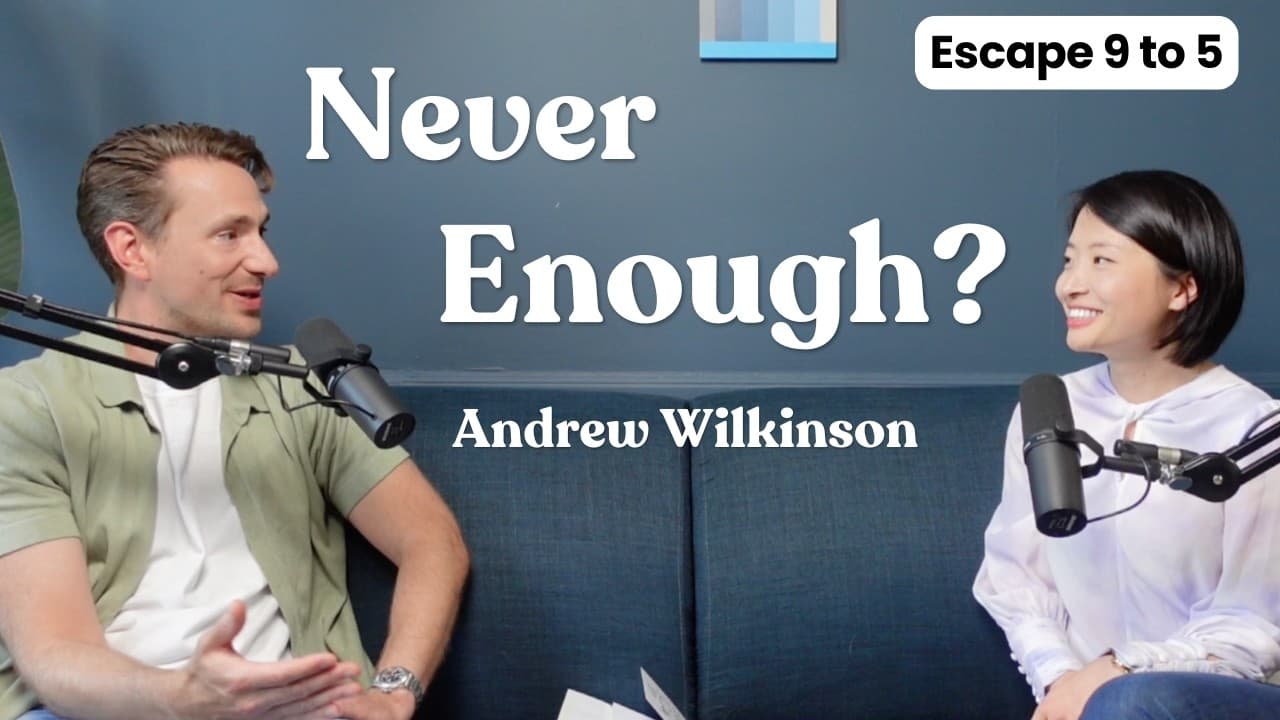 Escape 9 to 5 — Andrew Wilkinson: Never Enough? Barista → 40+ Businesses & Tiny